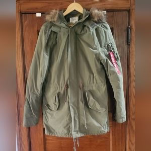 Alpha Industries M-65 Fishtail Parka Military Mod